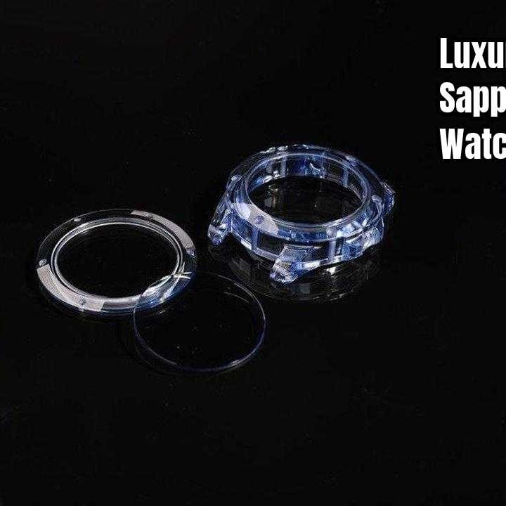 Precision Sapphire Watch Case — 40/20 Surface Quality, λ/4 Flatness — product view