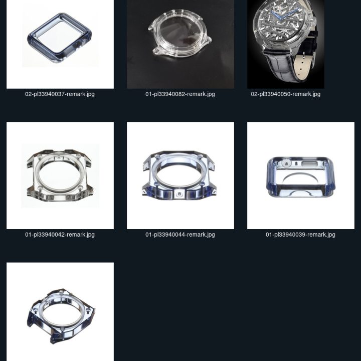 36 mm Yellow Sapphire Case with Crown Opening — product view