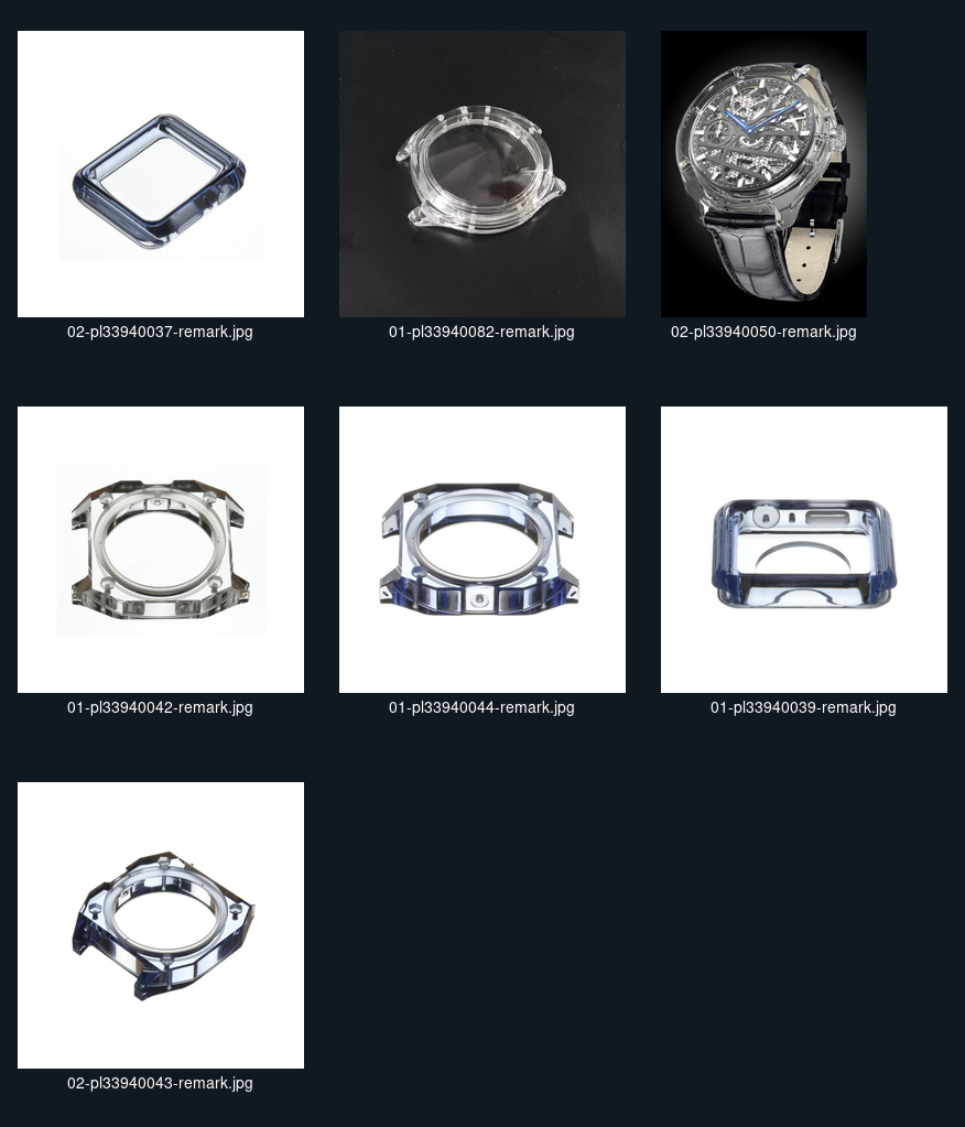 36 mm Yellow Sapphire Case with Crown Opening — product view